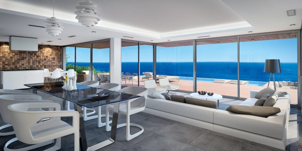 Villa with spectacular sea views for sale in Jávea.