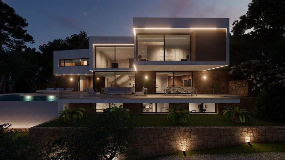 'PROJECT' Spectacular Villa for sale in Javea with sea views.