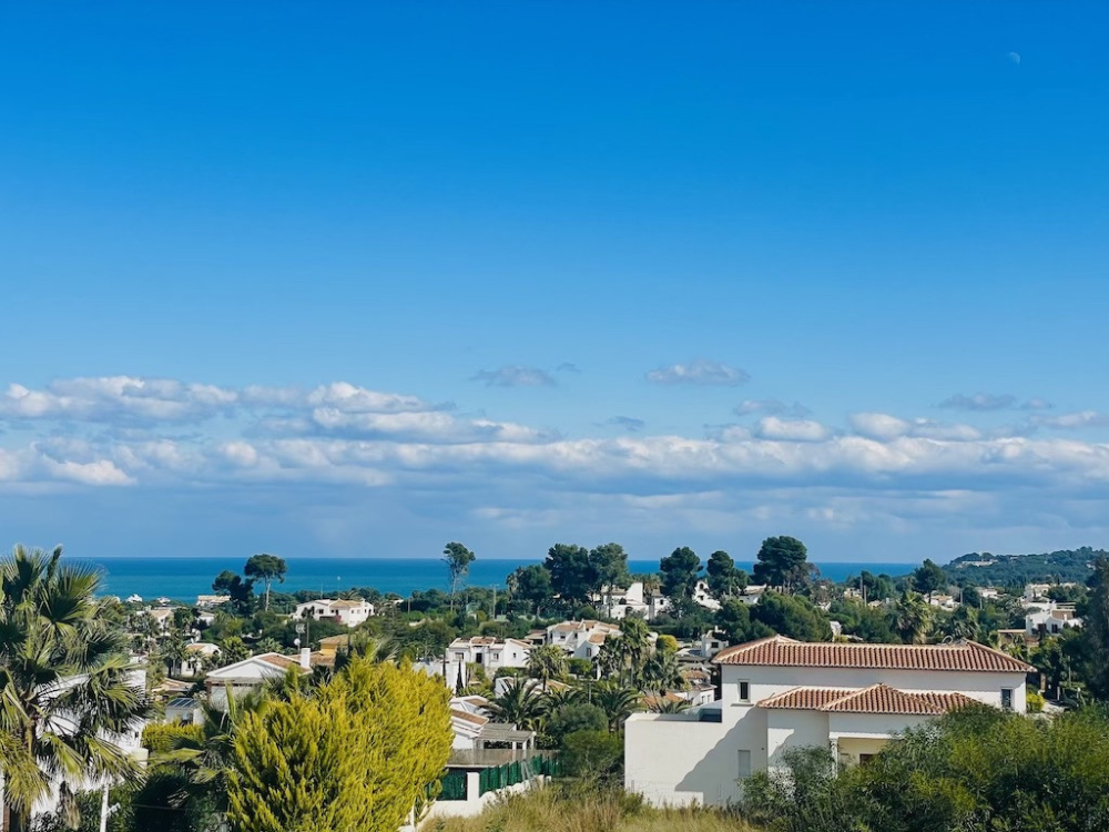 Preciosa Villa en venta en Javea con vistas al Mar Mediterraneo y al Cabo de San Antonio.