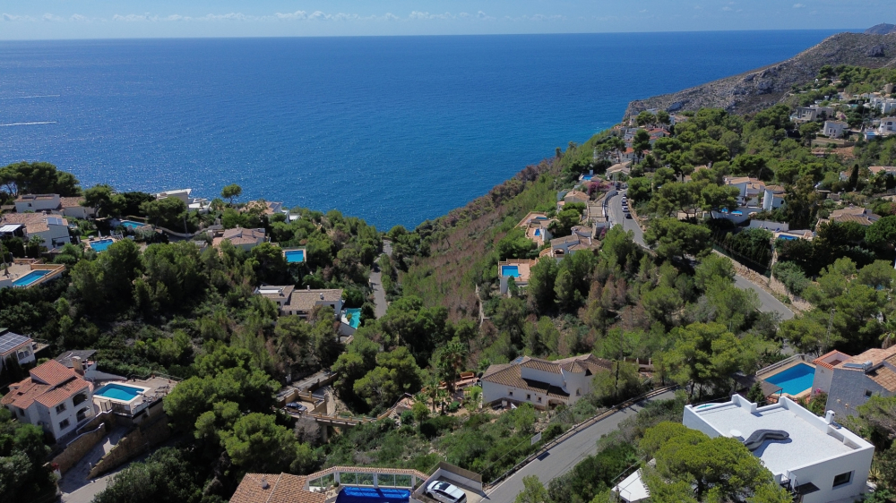 Parcela en venta en Jávea con increíbles vistas al mar