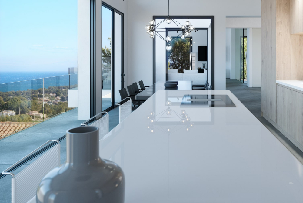 Villa moderna en venta en Jávea con impresionantes vistas al mar