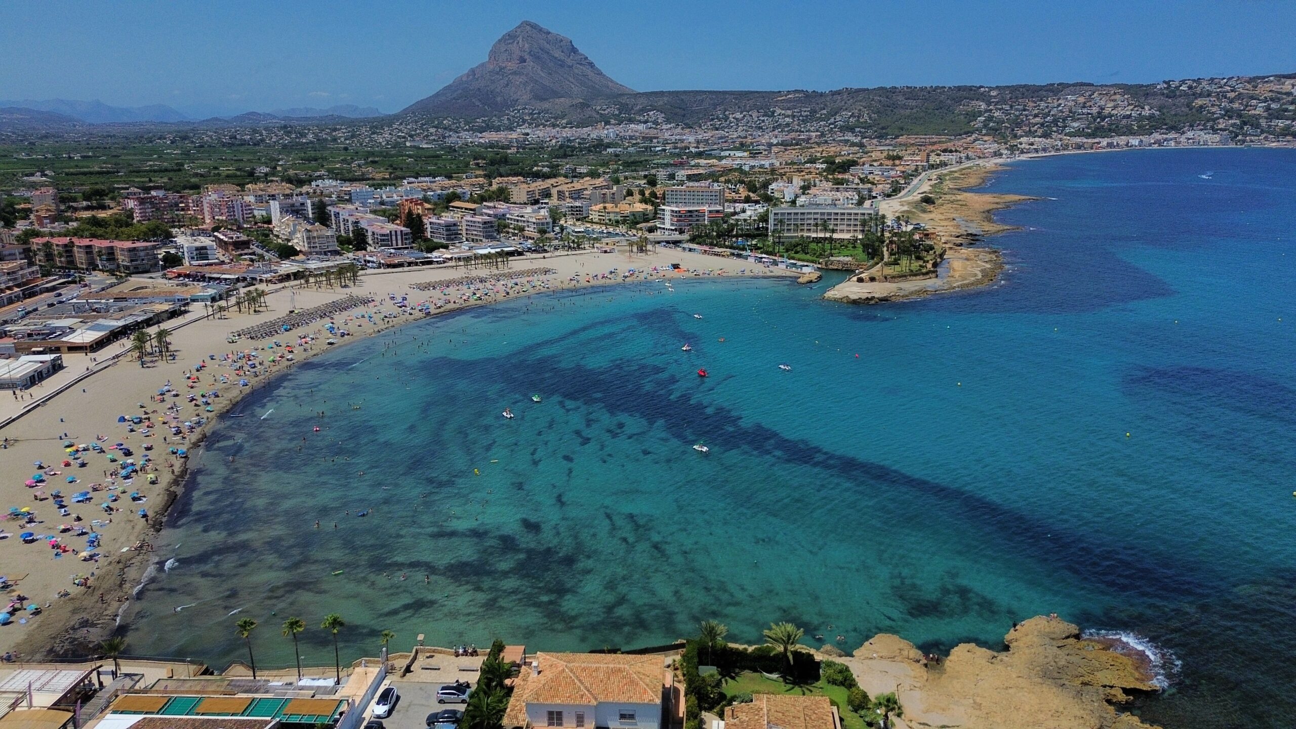 Arenal Beach in Javea