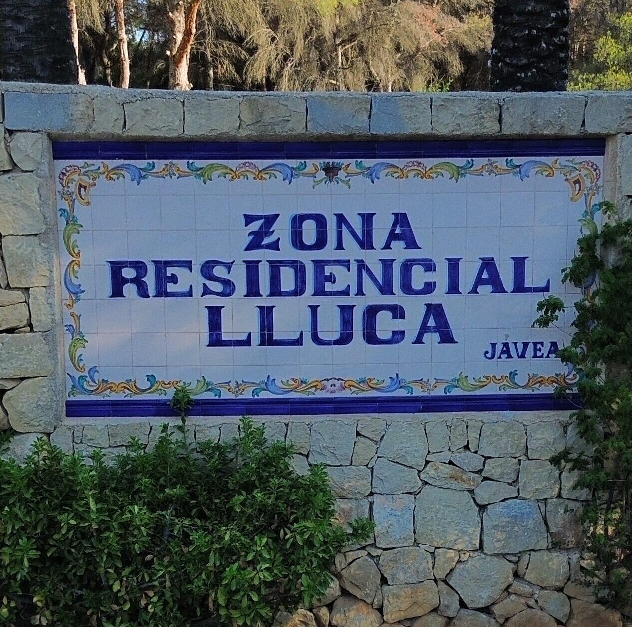 Urbanización La Lluca en Jávea