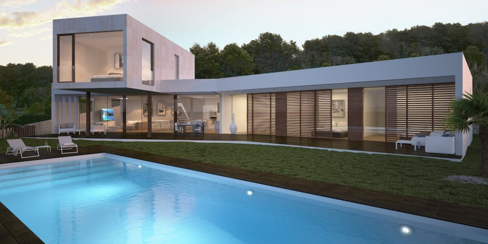 Villa project with panoramic views for sale in Jávea.