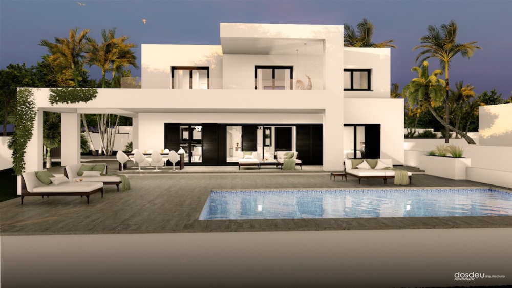 New construction villa for sale in Jávea.