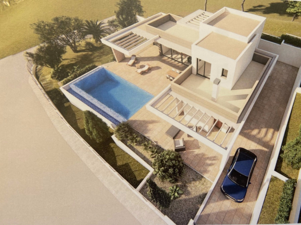 Modern style villa for sale in Jávea