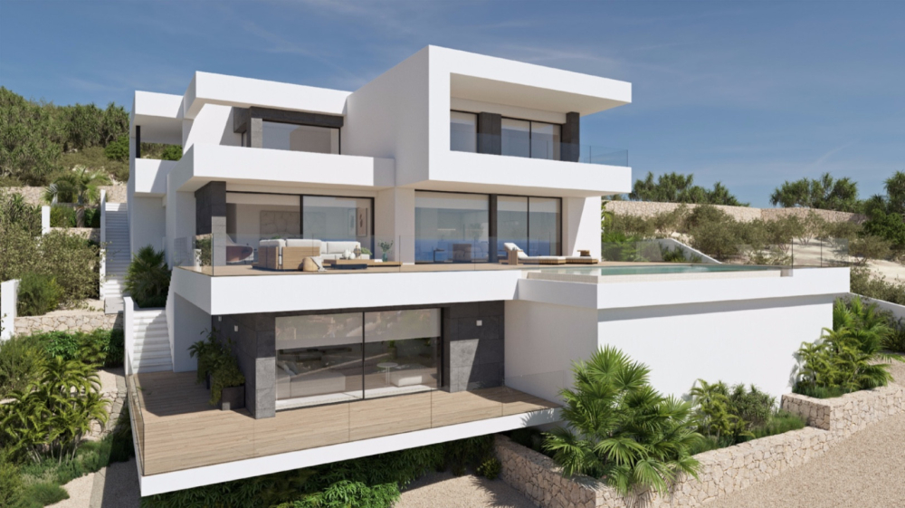 Luxury villa for sale in Cumbre del Sol with sea views