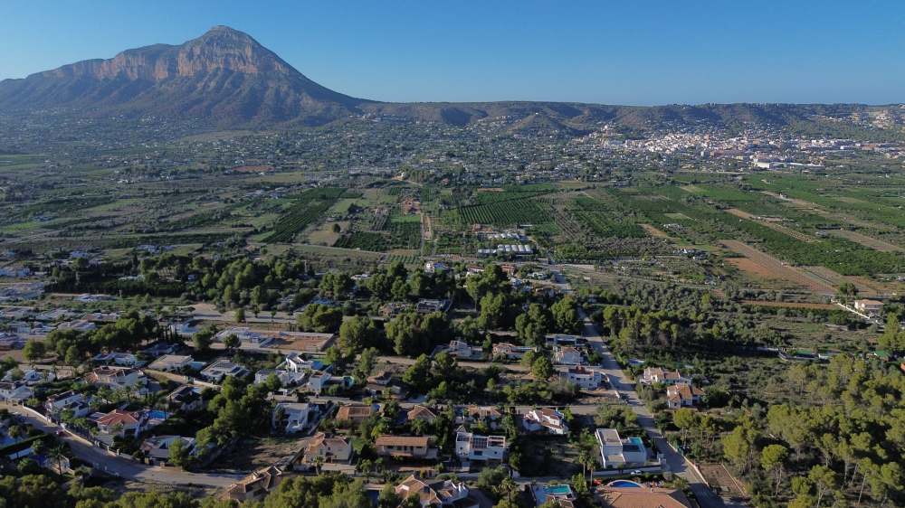 Parcelle avec des vues imprenables à Jávea, zone Piver