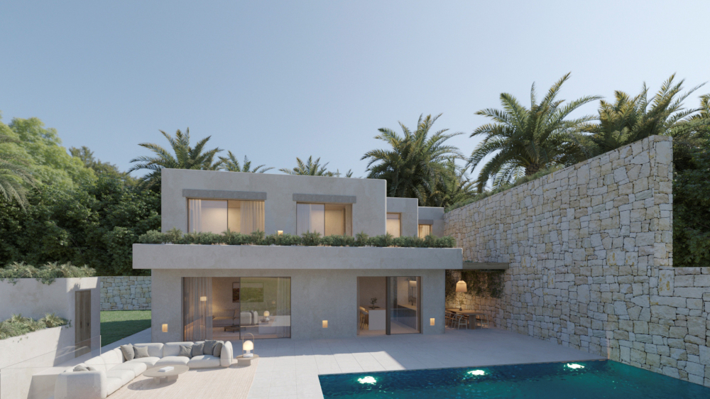 Villas de nueva construcción en venta en Moraira